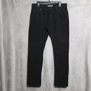 John Varvatos Black Corduroy Pants